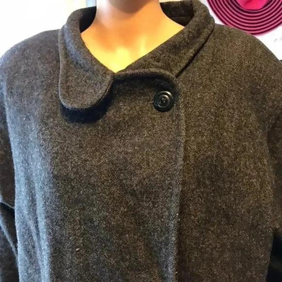 Vintage Country Aire Wool Coat Jacket Women Plus Size 15/16 Pockets - Picture 6 of 8